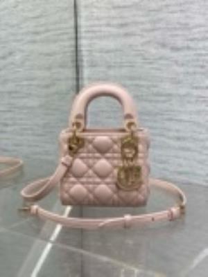 cheap quality Micro Lady Dior Bag Pink